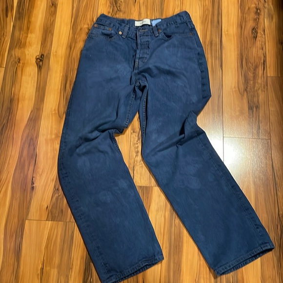 Vintage GAP Loose Fit Button Fly Jeans Size 8 - Picture 4 of 11